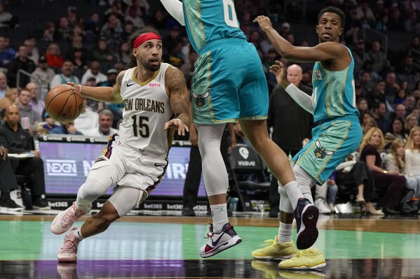 Charlotte hornets new orleans hot sale pelicans